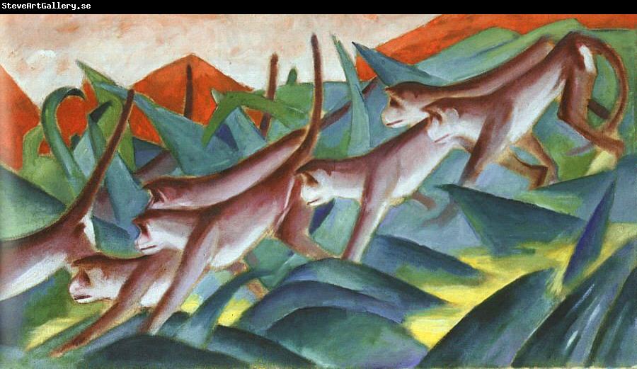 Franz Marc Monkey Frieze